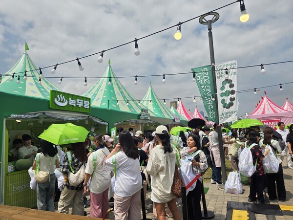 국내 최대 규모의 체험형 뷰티&헬스 축제 ‘2025 올리브영 페스타’ 현장 모습. (사진=박소현 기자)/뉴스후플러스