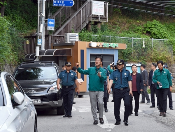 2024년 6월, 조두순 주거지 특별합동점검(사진=연합뉴스)/뉴스후플러스