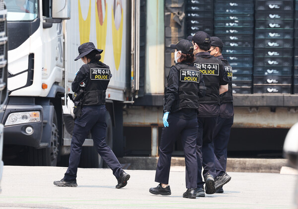 경찰·노동부, '근로자 사망' SPC삼립 시화공장 합동감식(사진연합뉴스)/뉴스후플러스