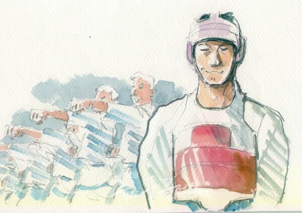 태권도 (그림=고우영 화백) / 뉴스후플러스