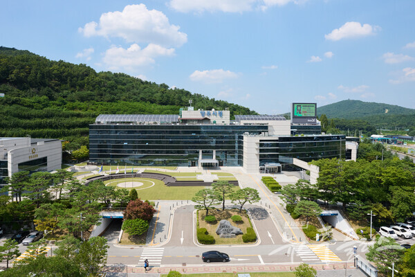 양주시청 전경.