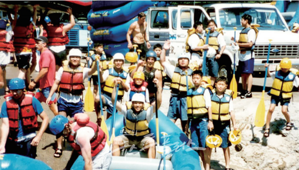 스모키마운틴 래프팅(사진=뉴스후플러스)