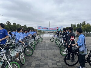 라이딩으로 전한 생명 메시지... 고교생들이 이어간 '헌혈' 릴레이 - 뉴스 썸네일 이미지